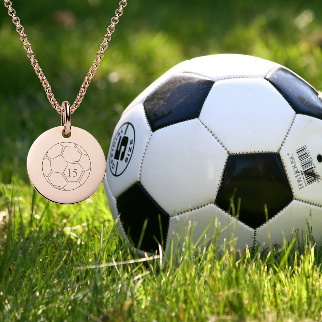 engraved sport necklace